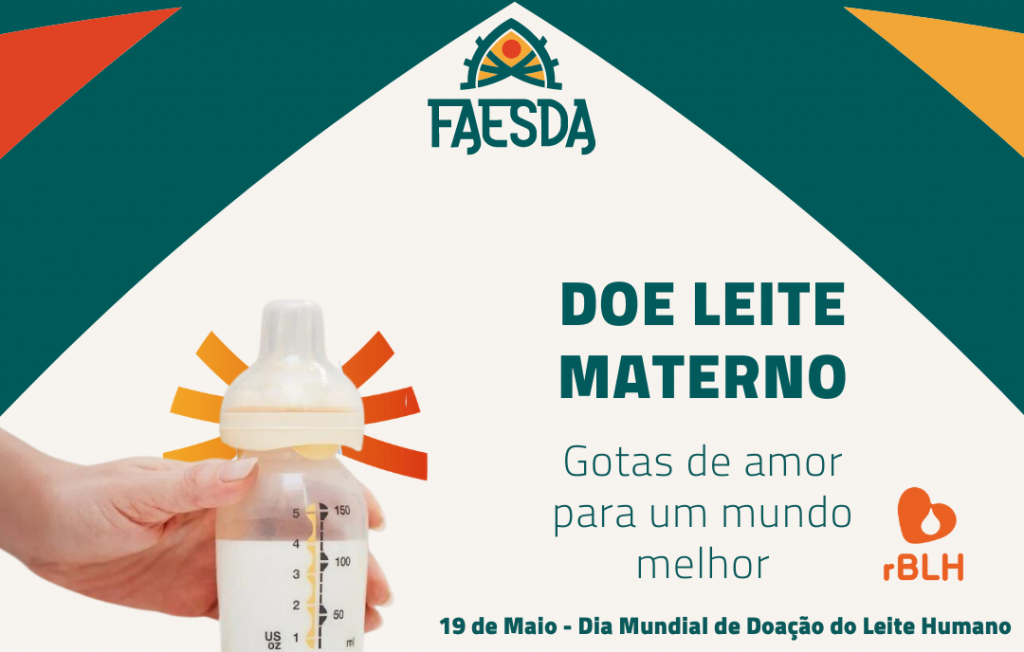 19 De Maio Dia Mundial De Doação Do Leite Humano 